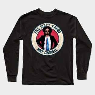 Retro Style Fan Art Design Mike Compbell Long Sleeve T-Shirt